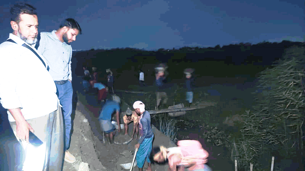 টঙ্গিবাড়ীতে জব্দ করা ফসলি জমির মাটি আগের স্থানে ফিরিয়ে দিল প্রশাসন