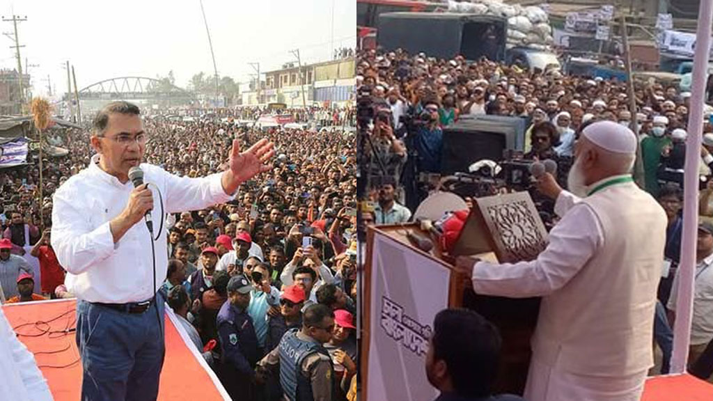 নির্বাচনী প্রচারণা: প্রচারে আক্রমণ ছেড়ে
প্রতিশ্রুতিতে জোর