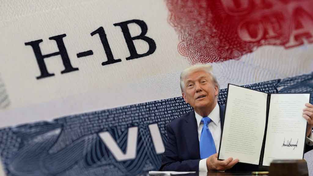এইচ–১বি ভিসার ফি বাড়ানোয় ট্রাম্প প্রশাসনের বিরুদ্ধে ২০ অঙ্গরাজ্যের মামলা