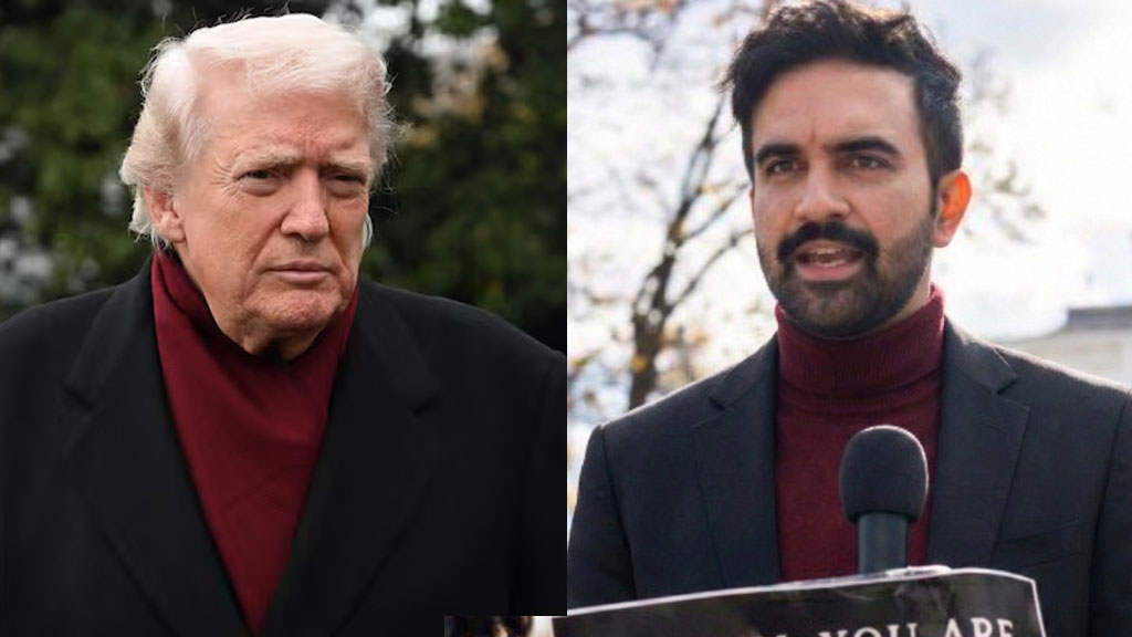 শীতের পোশাকের স্টাইলে মামদানিকে ‘নকল’ করছেন ট্রাম্প