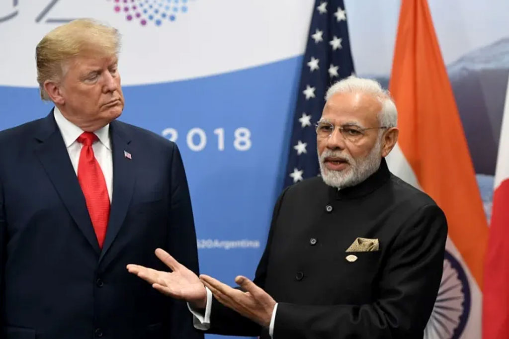 জরিমানার ভয় পায়নি ভারত, এবার শুল্ক বাড়ানোর হুমকি ট্রাম্পের