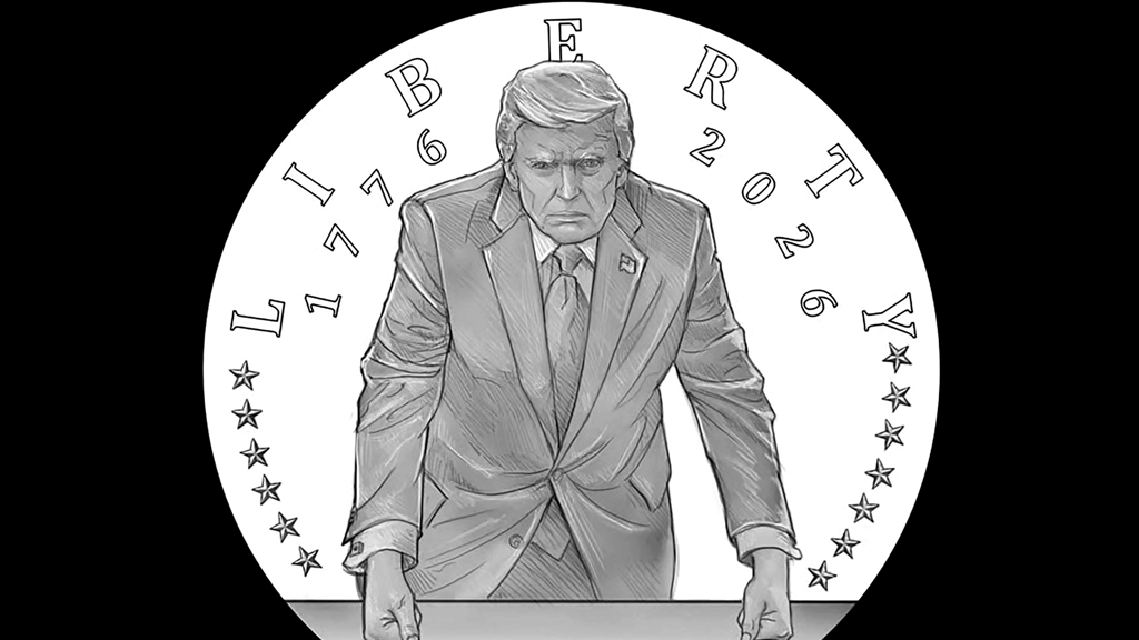 রীতি ভেঙে বর্তমান প্রেসিডেন্টের ছবিযুক্ত স্বর্ণমুদ্রা আনছে যুক্তরাষ্ট্র