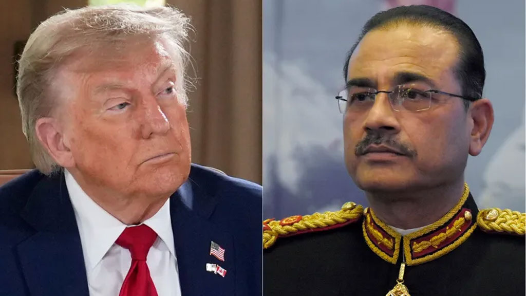 ট্রাম্পকে শান্তিতে নোবেল দেওয়ার আহ্বান আসিম মুনিরের, জানালেন কারণও