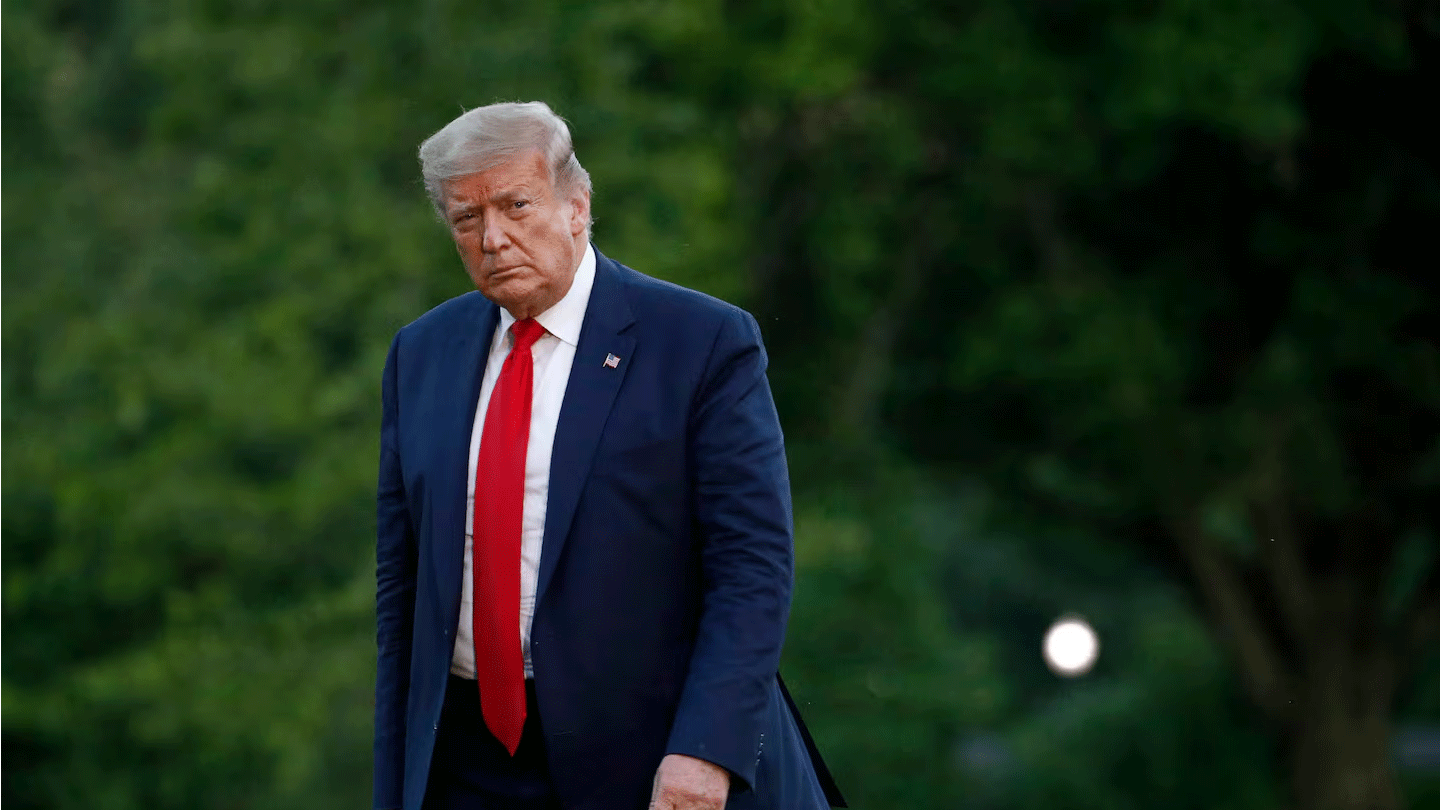 বন্ধুর গাড়ি দুর্ঘটনায় মন ভালো নেই ট্রাম্পের