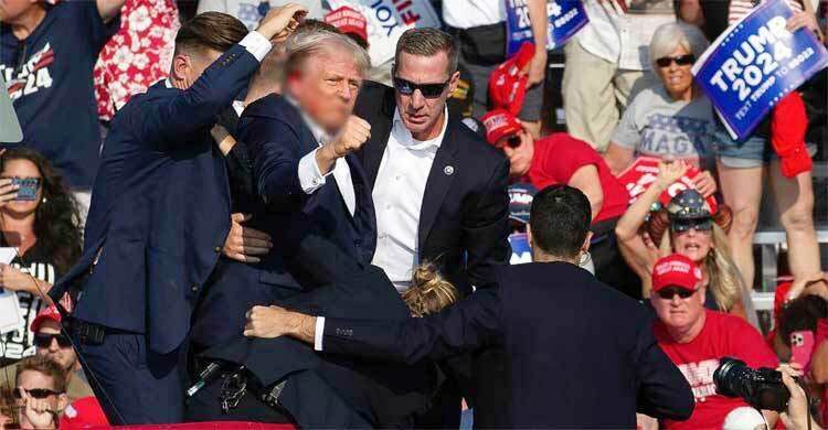 ১০ বছরে ট্রাম্পের ওপর যত হামলা ও হত্যাচেষ্টা