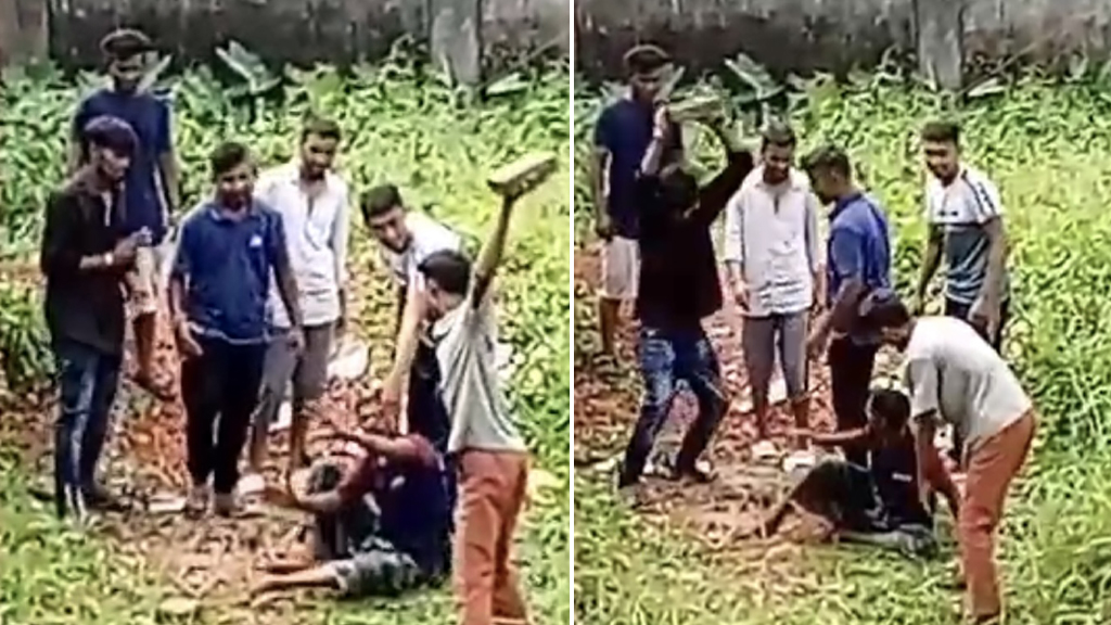 নারায়ণগঞ্জে ইট দিয়ে থেঁতলে যুবককে হত্যার ভিডিও ভাইরাল, গ্রেপ্তার ৩