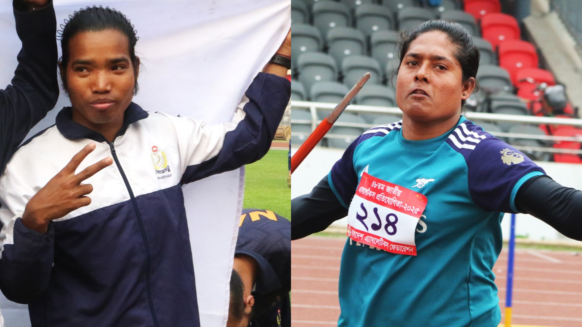 শরীরে পুরুষ হরমোনের আধিক্য, নিষিদ্ধ বাংলাদেশি দুই অ্যাথলেট