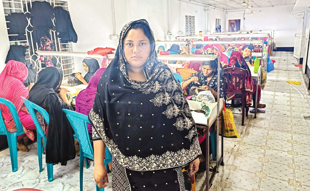 বিলকিসে স্বাবলম্বী আড়াই শ নারী