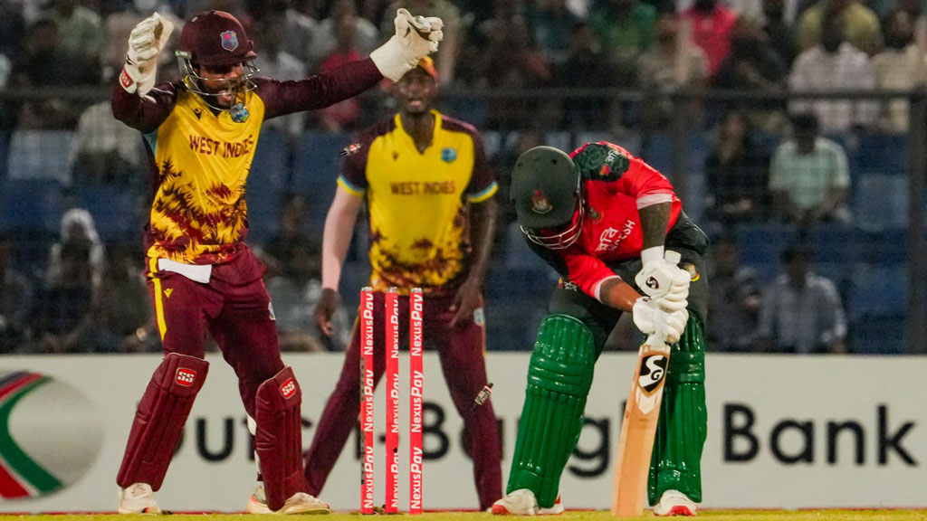 বাংলাদেশকে এবার হোয়াইটওয়াশের লজ্জা উপহার দিতে চায় উইন্ডিজ