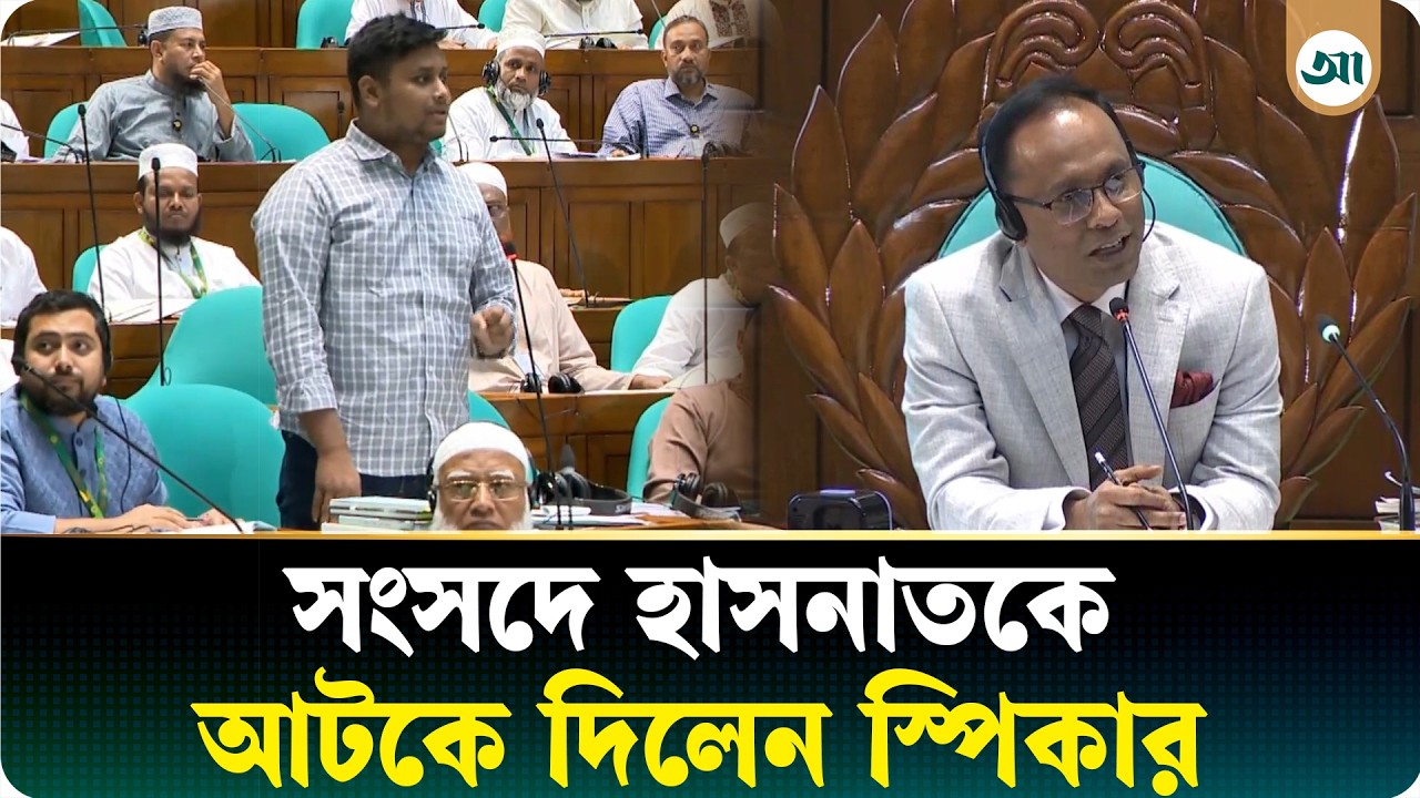 সংসদে স্পিকারকে ধন্যবাদ জানালেন হাসনাত আবদুল্লাহ