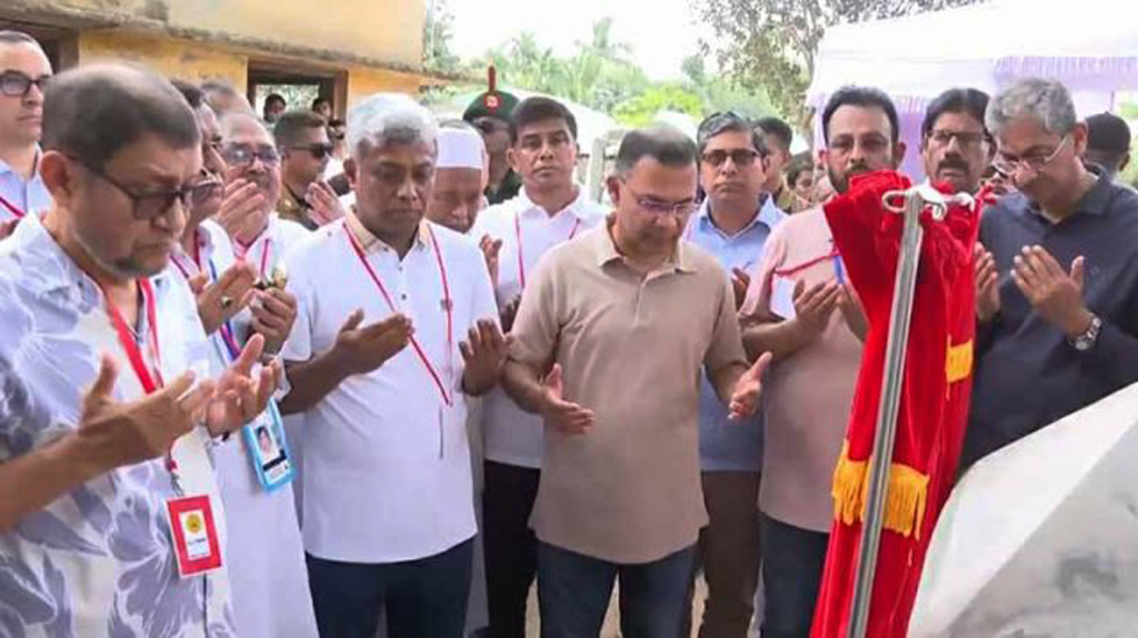 যশোরে উলাশী খাল পুনঃখননকাজ উদ্বোধন তারেক রহমানের