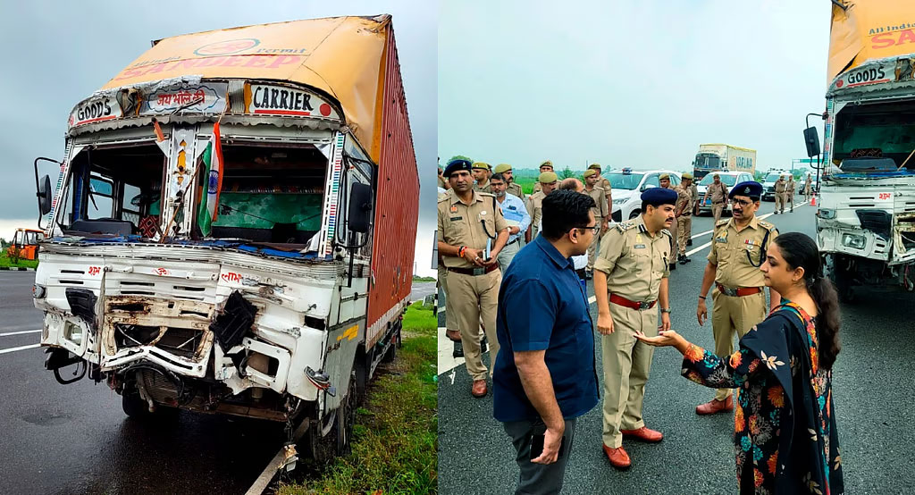 উত্তর প্রদেশে তীর্থযাত্রী বহনকারী ট্রলিতে ট্রাকের ধাক্কা, নিহত ৮