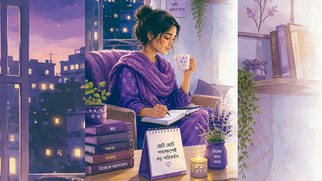 নিজের সঙ্গে সময় কাটানোর অভ্যাস করুন
