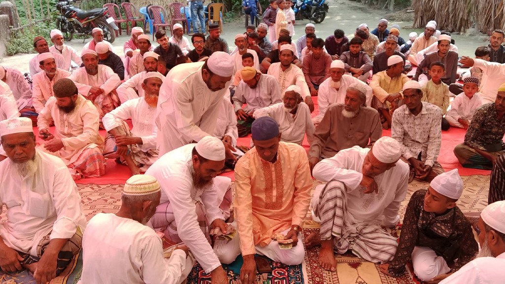 ভোলার ১৪ গ্রামে ঈদ উদ্যাপন