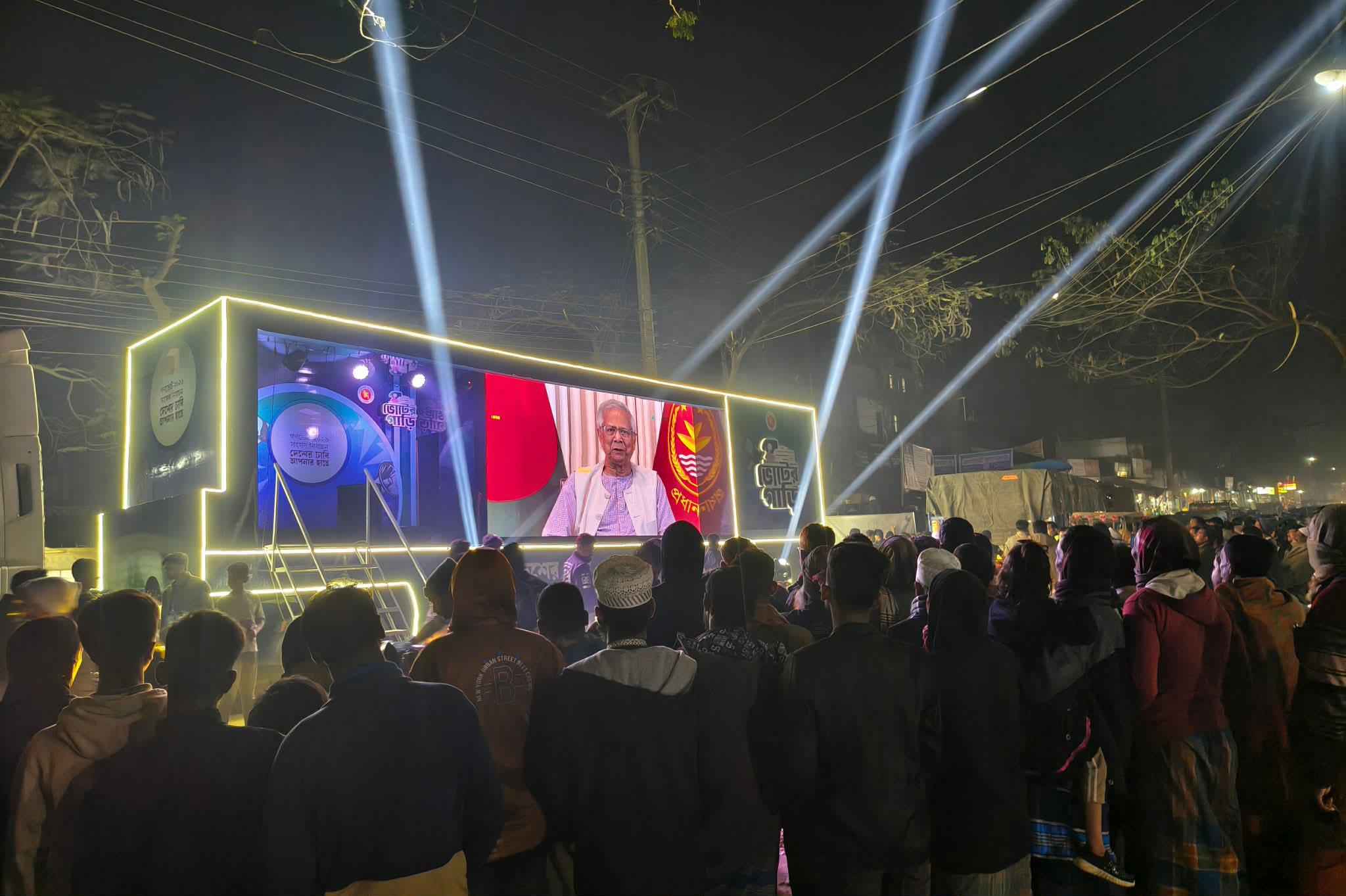 সংবাদ প্রকাশের পর ফের এসেছে নালিতাবাড়ীতে ‘ভোটের গাড়ি’