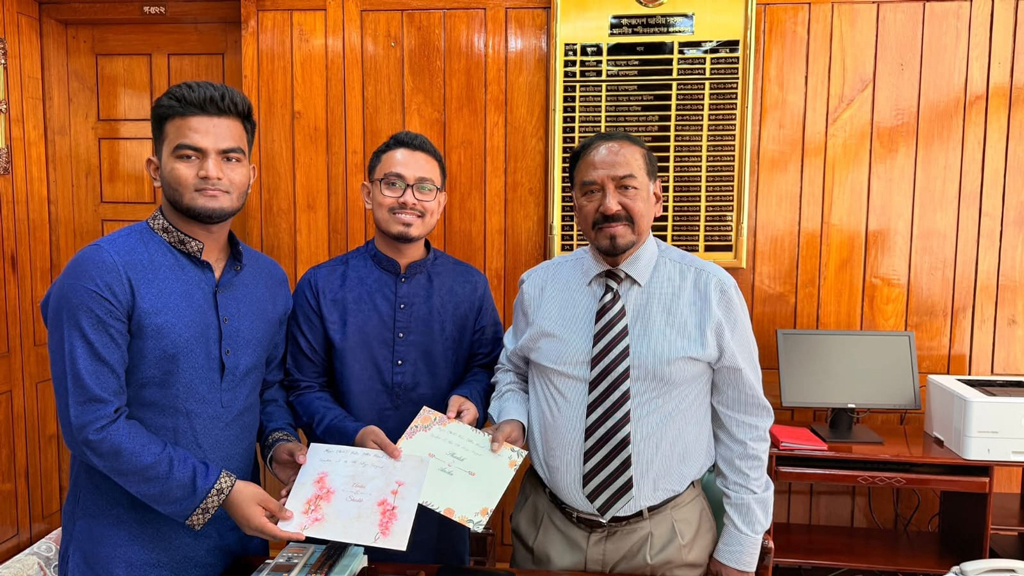 বিয়ে করছেন ডাকসু ভিপি সাদিক কায়েম