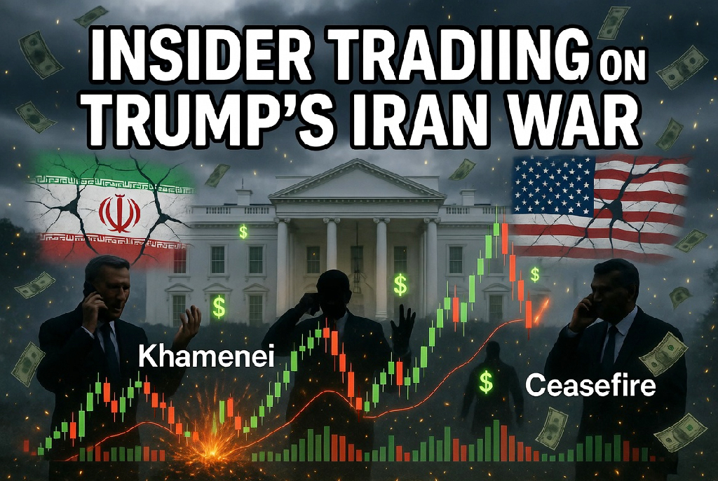 ইরান যুদ্ধে জুয়াড়িদের লাভ ১০০ কোটি ডলার, ট্রাম্প প্রশাসনের লোকেরাই কি জড়িত