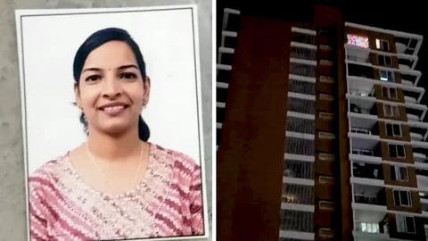 শিশুসহ ১৮ তলা ভবন থেকে লাফিয়ে নারীর আত্মহত্যা