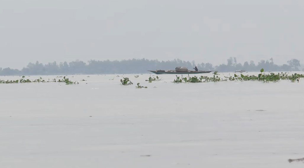 সিরাজগঞ্জে যমুনা নদীর পানি বাড়ছে, নিম্নাঞ্চল প্লাবিত