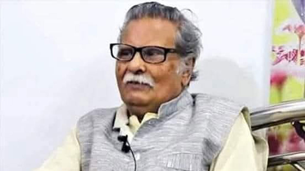 যতীন সরকারকে নেত্রকোনা শহীদ মিনারে শ্রদ্ধা জানানো শেষে রাতে অন্ত্যেষ্টিক্রিয়া