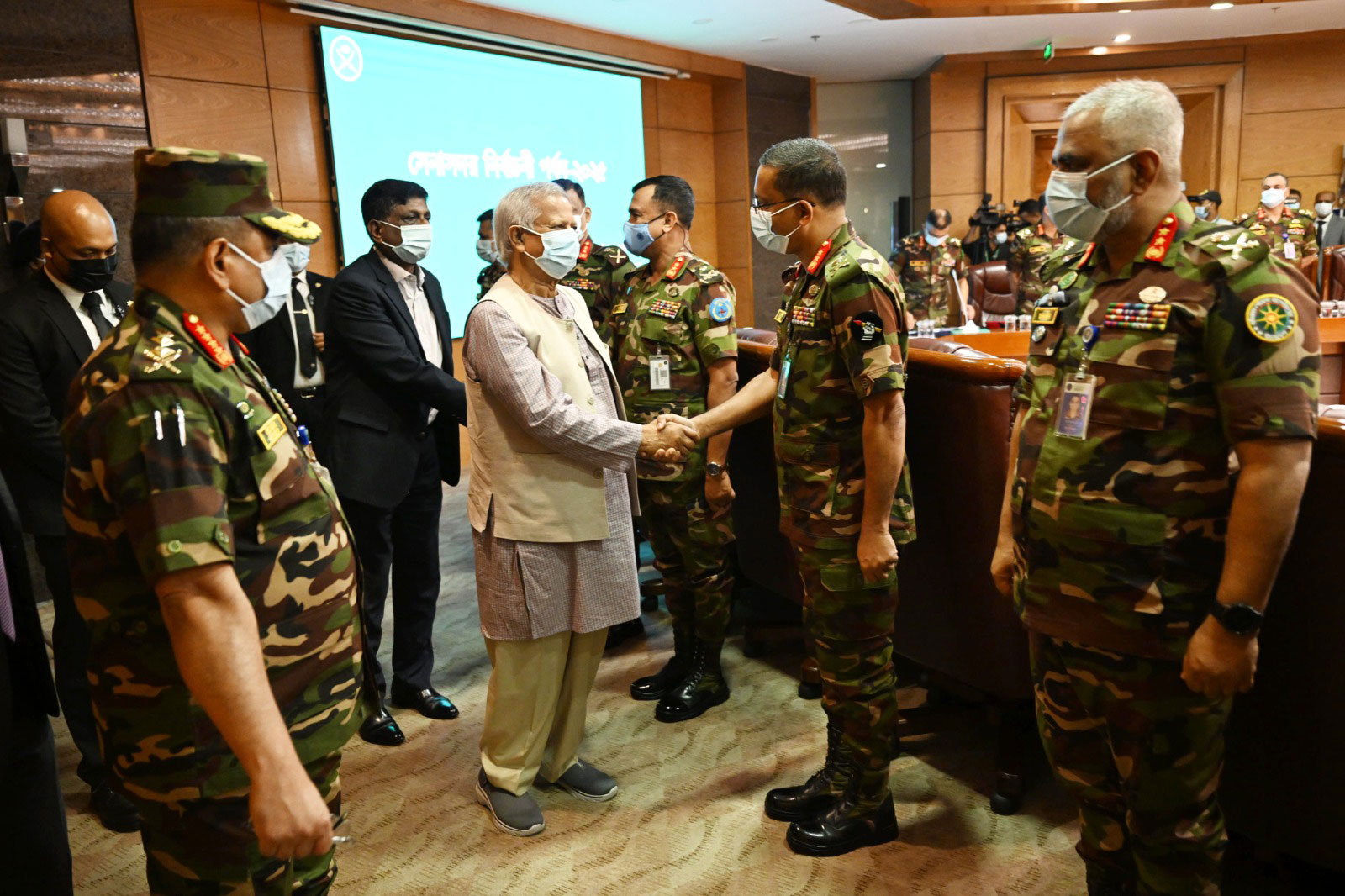 সেনাসদর নির্বাচনী পর্ষদের উদ্বোধন করলেন প্রধান উপদেষ্টা
