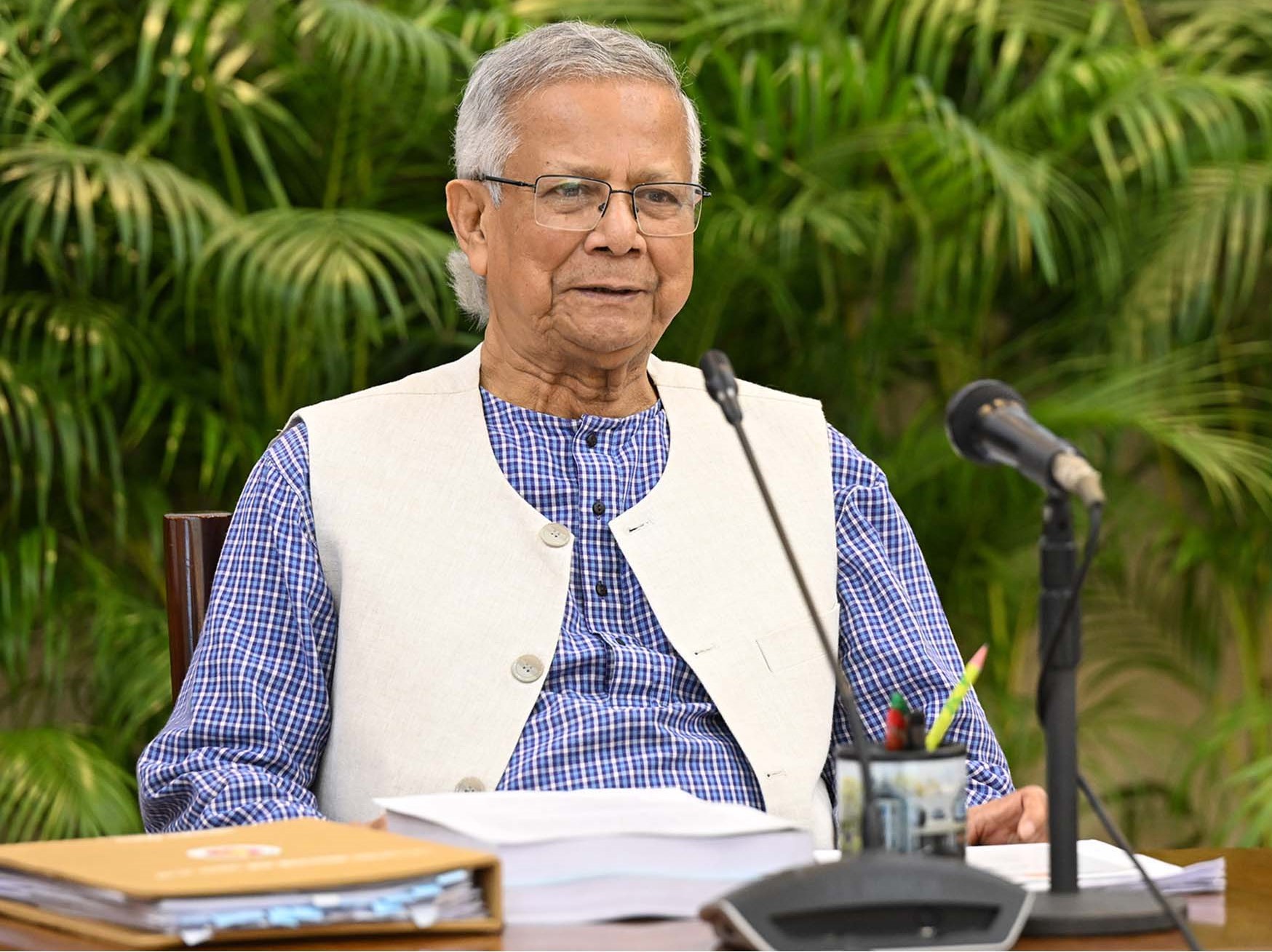 প্রধান উপদেষ্টা ড. মুহাম্মদ ইউনূস। ছবি: পিআইডি