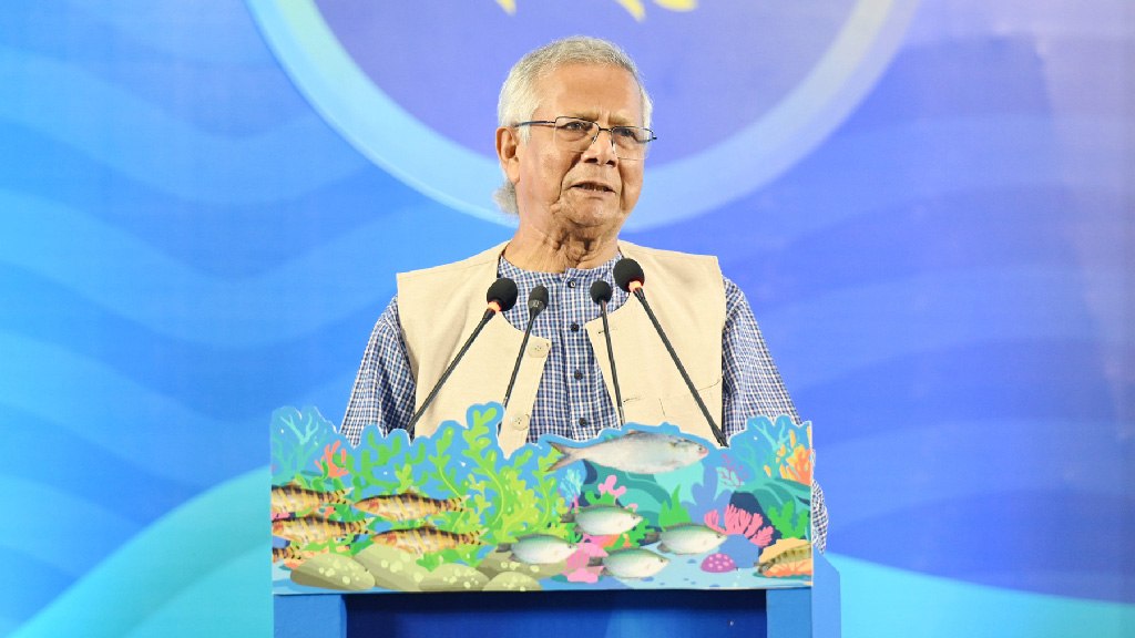 প্রকৃতির প্রতি সদয় না হলে মাছও হারিয়ে যাবে: প্রধান উপদেষ্টা