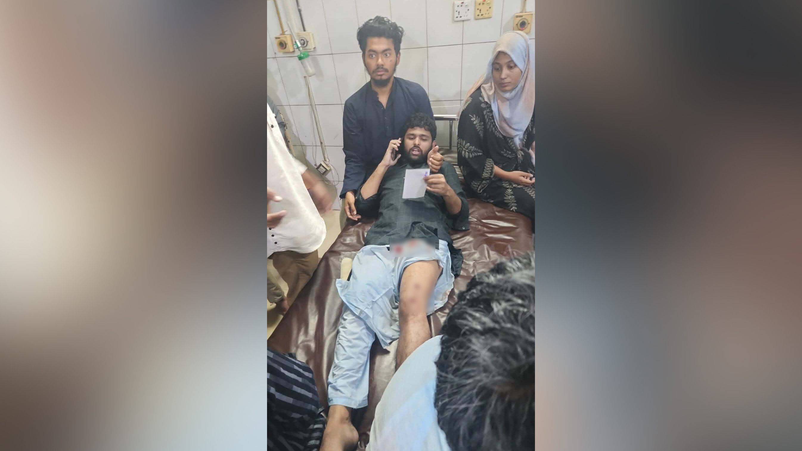 ইনকিলাব মঞ্চের সদস্যসচিব জাবের গুলিবিদ্ধ